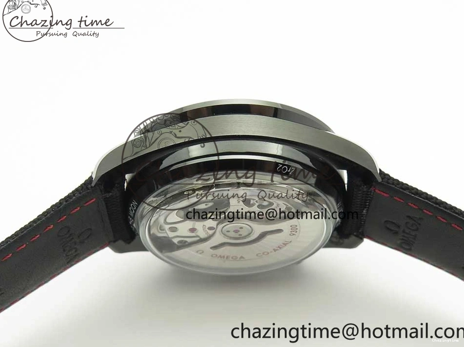 1229 Premium Speedmaster “Dark Side of The Moon” Real Ceramic OMF 1:1 Best Edition on Nylon Strap A 7977